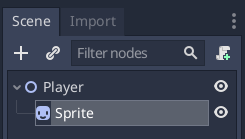 Player node tree